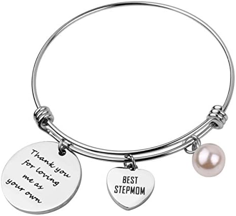 RUNXINTD  Stepmother  Gift Thank you For Loving Me as Your Own Gift for Stepmom Mother in Law Gift…