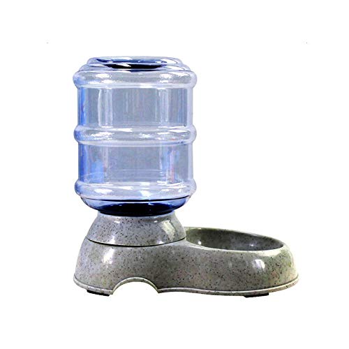 YaptheS Automatic Dog Water Bowl with Wide Bowl for Pets Puppy Kitten Replendish Gravity Waterer Twist Mouth Ring