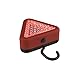 Emergency 39 LED Triangle Portable Worklight/Flashlight with Magnetic Base; 3 Modes: Red, Red Flashing, White