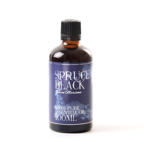 Mystic Moments Spruce Black Essential Oil 100% Pure 100Ml