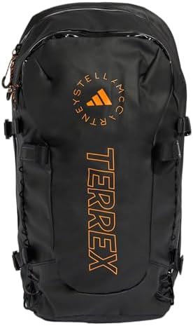 ADIDAS BY STELLA MCCARTNEY X TERREX BACKPACK MWT IW1614 BLACK ORANGE OS Adidas by Stella McCartney | Bags | Adidas By Stella  main image 3