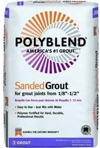 Polyblend Sanded Tile Grout by Custom Building Prod.