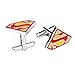 YSTD® 1 Pair Superhero Comics Movie Silver Golden Vintage Jewelry Wedding Men Cufflinks (Superman 2)
