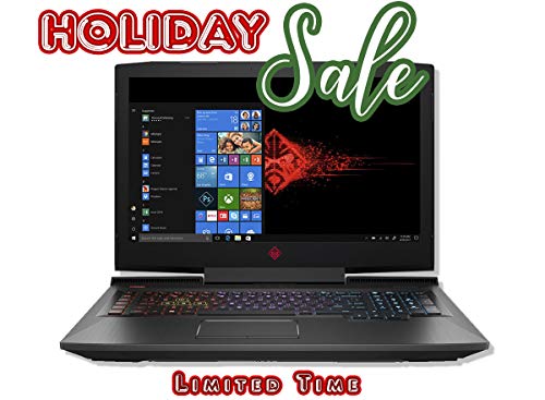 Omen by HP 17T 2019 Gaming Laptop with a 17.3″ FHD IPS Display | NVIDIA GeForce RTX 2070 with G-SYNC 8 GB | Intel Core 9th Gen. i7 9750H (12 MB Cache, 6 Cores) | 1TB HDD 256GB SSD | 16GB DDR4