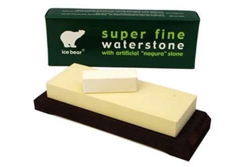 RDGTOOLS Ice Bear King Japanese Waterstone Polishing 10000 Grit 384033 + Nagura Stone