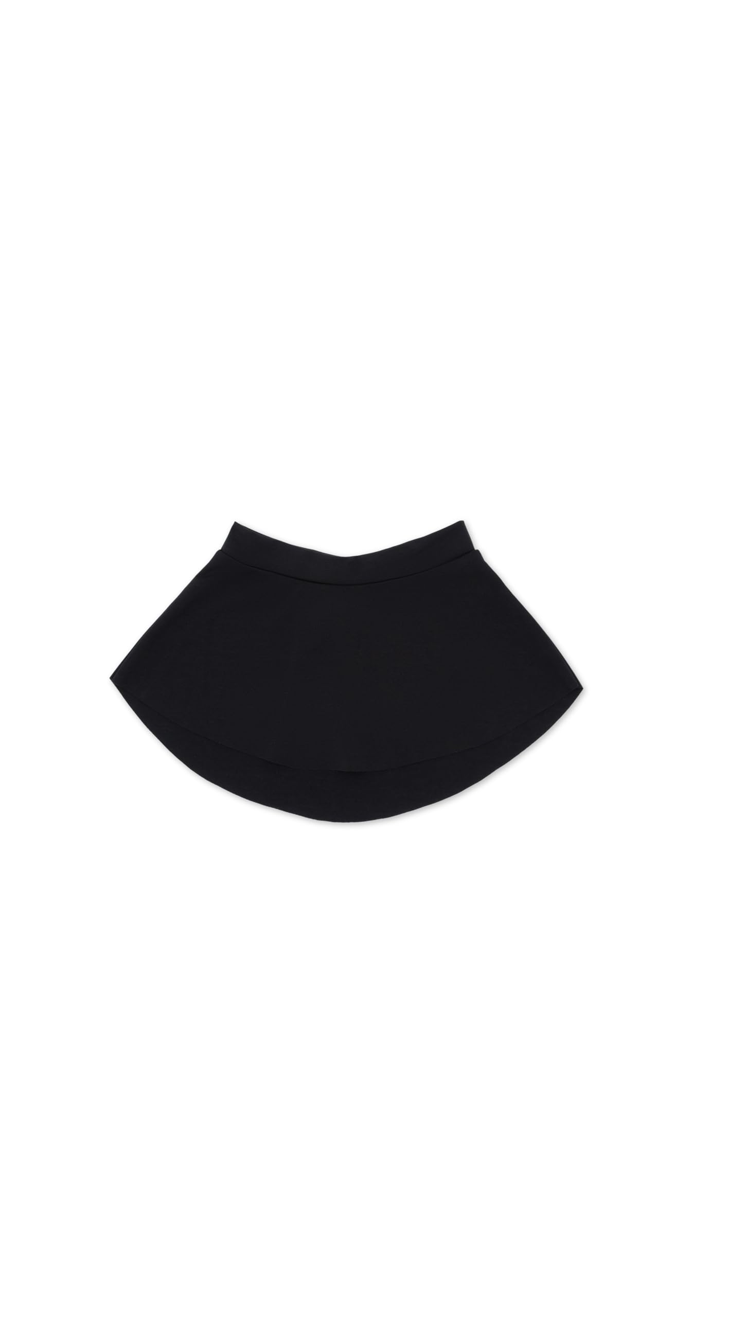 Photo 1 of Capezio Curved Pull-On Skirt - Tween, Black, Large