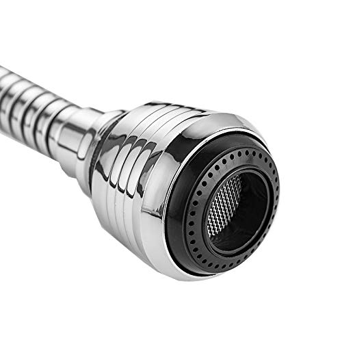 Faucet Extension Tubes, Flexible 360 Degrees Stainless Steel Faucet Sprayer Extension Device
