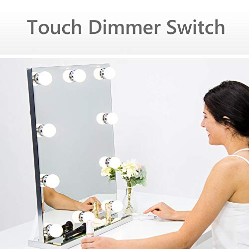 Waneway Hollywood Lighted Vanity Makeup Mirror with Bright LED Lights