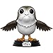Porg (Target Exclusive): Funko POP! x Star Wars - The Last Jedi Vinyl Figure + 1 Official Star Wars Trading Card Bundle [#198]
