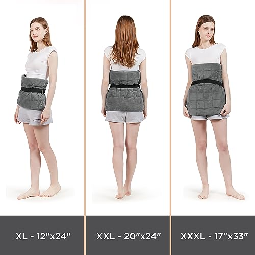 Codi Electric Weighted Heating Pad with Adjustable Strap for Neck