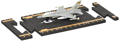 Hot Wings F-16 (Military Markings) Jet with Connectible Runway