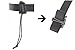 Sweetfun Tactical Gear Clip Molle Web Dominators for Outdoor Hydration Tube Backpack Straps Management Set of 4 Black
