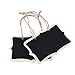 12 Pcs Mini Rectangle Chalkboard Label for Message Board Signs Mini Chalkboards Signs Hanging Rectangle Chalkboards Message Board Hanging Signs for Weddings, Crafts, Black