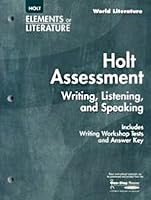 Asmnt: Wrtg/Lstng/Spkg Eolit 2005 G 9 0030685125 Book Cover