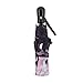 Galleria-Vintage Roses Auto-Open/Close Large Portable Rain Folding Umbrella