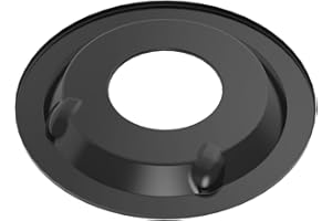 Holley 120-511 Air Cleaner Base 1 in. Drop Base Plate Black For Use w/14 in. Diameter Air Cleaners Air Cleaner Base