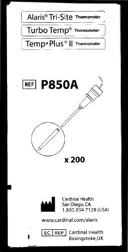 Ivac/Alaris Oral Temperature Probe Covers for DINAMAP and CARESCAPE Thermometers, Item P850A, 200/bx by Alaris