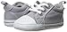 Luvable Friends Unisex Baby Crib Shoes, Gray Canvas, 12-18 Months