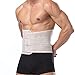 HURMES Back Support Belt - Breathable Mesh Panels Lumbar Back Brace with Double Pull Adjustable Compression Straps - Stabilizing Waist Belt for Chronic Pain, Sciatica, Spasms, Nerve Pain (White, XXL)