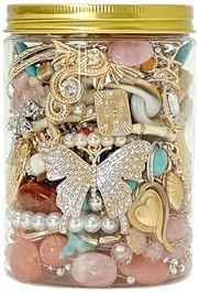 Amazon.com: GYUCHIC 60 Pieces Mystery Jewelry Jar, Dainty Gold