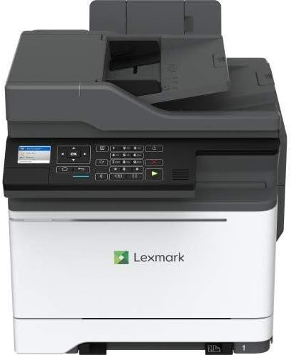 Lexmark CX421adn Laser Multifunction Printer - Color - Plain Paper Print - Desktop - Copier/Fax/Printer/Scanner - 25 ppm Mono/25 ppm Color Print - 2400 x 600 dpi Print - Automatic Duplex Print - 1 x I