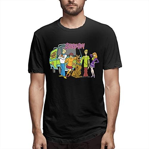 Scooby Doo Family Men's Casual Short Sleeve Crew Neck T-Shirts Top Tees