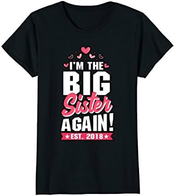 Pregnant Shirt; I'm the Big Sister Again; Gift for Daughter