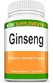 1 Bottle Ginseng 1000mg Per Serving Panax Ginseng Eleutherococcus Senticosus Extract Korean Ginseng 90 Capsules KRK Supplements
