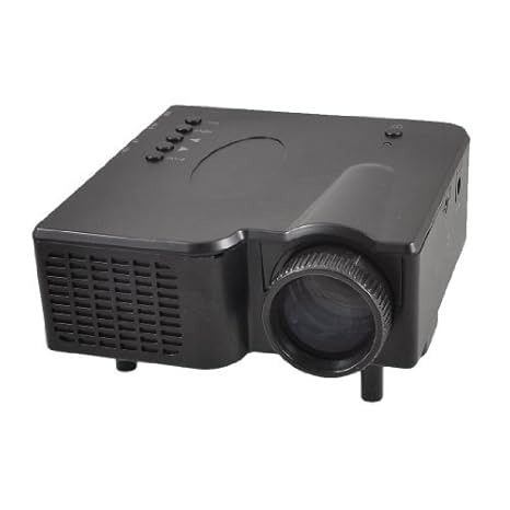 GP de 1 LCD LED Multimedia Home TV DVD Game Projector Black 16770 ...