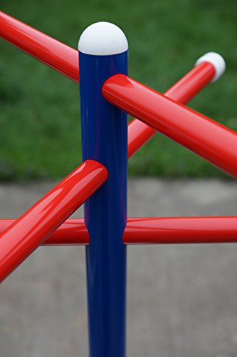 Outdoor Lamp Company Patriotic Spa and Pool Towel Rack. This Red, White and Blue Portable Towel Holder is Proudly Made in the USA! - Thumbnail 2