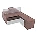 Alera Valencia Series Underdesk Keyboard/Mouse Shelf, 28w x 12d, Medium Cherry