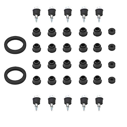 Donepart Compatible for BMW 745Li 650i 750Li 750i 545i 550i 645Ci 650i X5 Alpina B7 Valve Cover Gasket Set 4.4L 4.8L 2002-2010