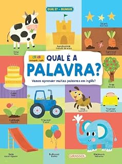 Livro Qual é a palavra? - Vamos aprender muitas palavras em inglês? (Qual é? Bilíngue)