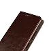 Compatible with Microsoft Lumia 950 Case,iCoverCase Genuine Leather Wallet Case [Slim Fit] Folio Book Design with Stand and Card Slots Flip Case Cover for Lumia 950 5.2 inch(Brown)