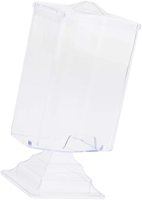 Amazon クリアアクリルネイルアートポリッシュリムーバー拭き化粧コットン収納ケース 収納ケース ボックス オンライン通販