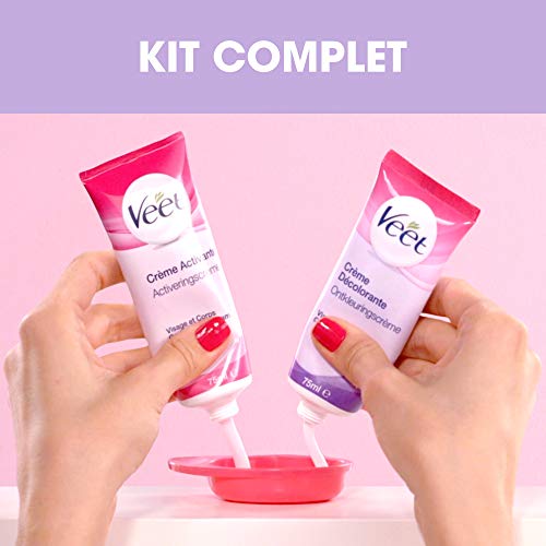 Veet Bleaching Cream For Face And Body 2 Bottles Of 75 Ml Buy