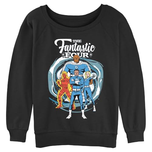 Marvel: The Fantastic Four: First Steps Retro Comic Book Heroes Juniors' Black…