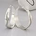 NYKKOLA 925 Sterling Silver Hoop Earrings Set for Women Lightweight Hypoallergenic Chunky Open Hoops Set for Gift Huggie Thick Elegant Jewelry Fashion Earrings Set for Teen Girls