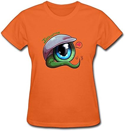 YGG Jacksepticeye Sam Best Friends Short Sleeve Tee For Womens Orange SizeM