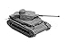 Zvezda Models 1/100 Panzer IV Ausf.F2 Model Kit