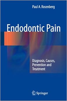 Endodontic Pain: Diagnosis, Causes, Prevention and Treatment