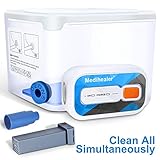 CPAP Cleaner and Sanitizer, Cleaner and Sanitizing Machine - Cleanning Standard Hose/Heated Tube, Mask & Machine Simultaneously, Portable Cleaner and Sanitizer Bundle Supplies by Medihealer