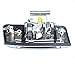 Goodbest New Right /Passenger Outside Exterior Outer Silver Door Handle for Nissan 350Z 2003-2009 Replace 80606-CD01E 80606-CD01D