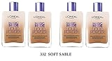 L'oreal Paris Magic Nude Liquid Powder, 332 Soft Sable, 0.91 Ounces - (Pack of 4)