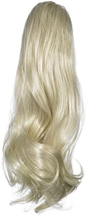 Love Hair Extensions Victorian Drawstring Synthetic Hair Ponytail Colour 18 Ash Blonde 16 -Inch