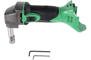 Metabo HPT 18V MultiVolt™ Cordless Nibbler | Tool Only - No Battery | For Ribbed Metal Panels | 180 Degree 3-Stop Die Holder | CN18DSLQ4