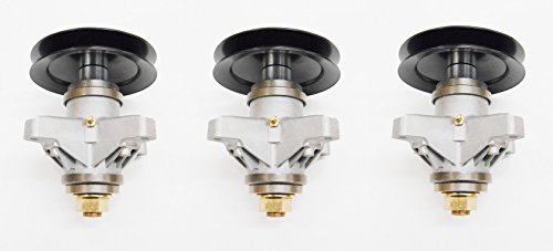 3 Replacement Spindle Assemblies for Cub Cadet (MTD) 918-04129, 618-04129, 618-04129C. Has grease zerk.