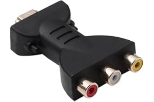 Hdmi to 3 RCA Adapter Portable Hdmi to Av Red White Yellow Hdmi to Av Converter Hd Hdmi to Av Converter Video Audio Converter