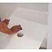NuTub 22 in. W x 40 in. L Shower Floor Repair Inlay Kit, White