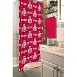 Ohio State Buckeyes Shower Curtain 72x72
